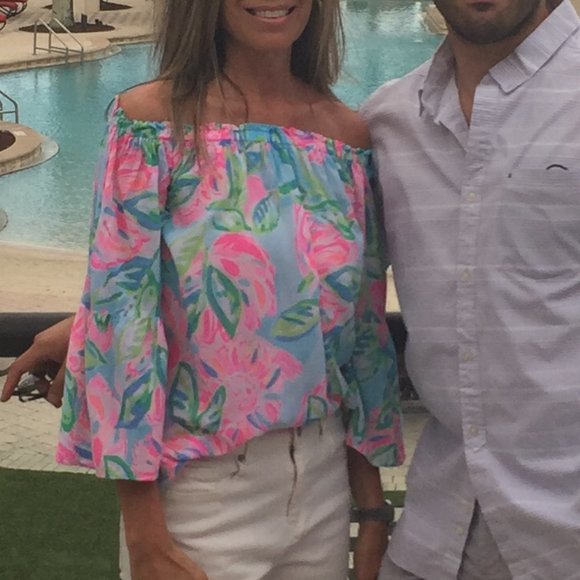 Lilly Pulitzer Nevie Top - Picture 4 of 7